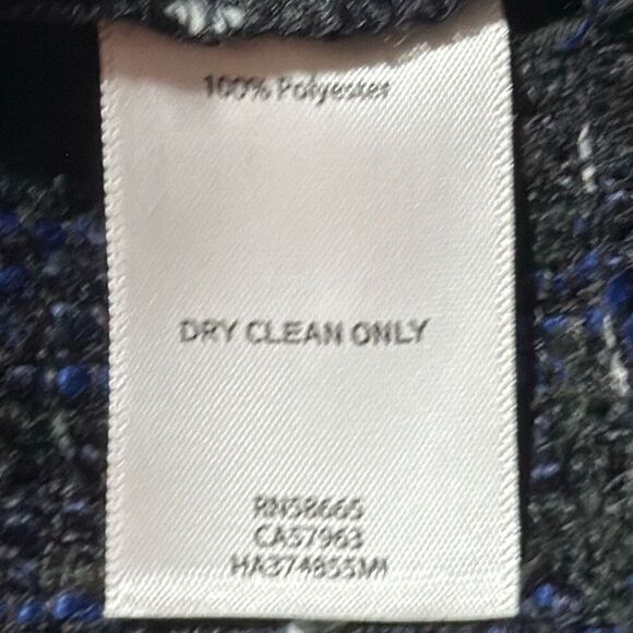 NWOT Halogen raw edge tweed jacket - Picture 10 of 10